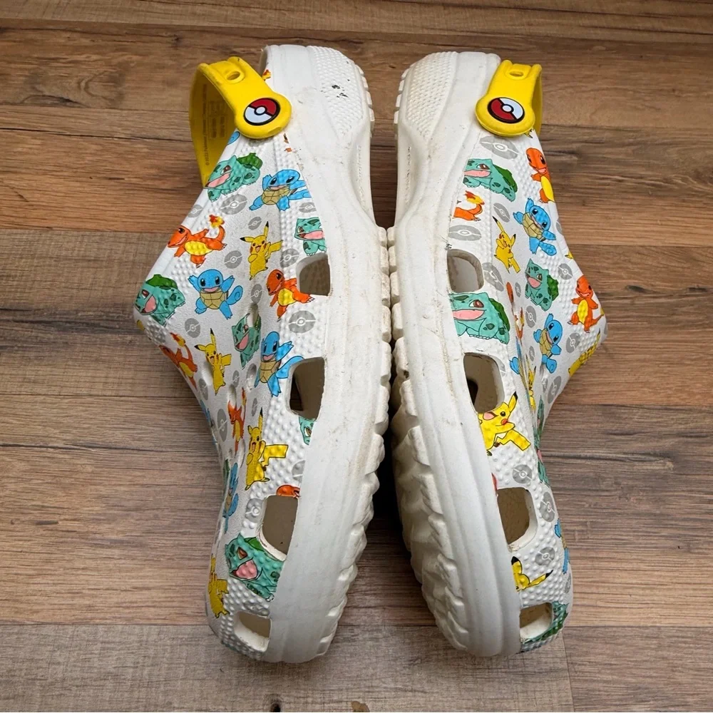 Crocs Pokémon 2 Classic Clog size  WO’s 11 M 9 Limited Edition Pikachu - Picture 6 of 8